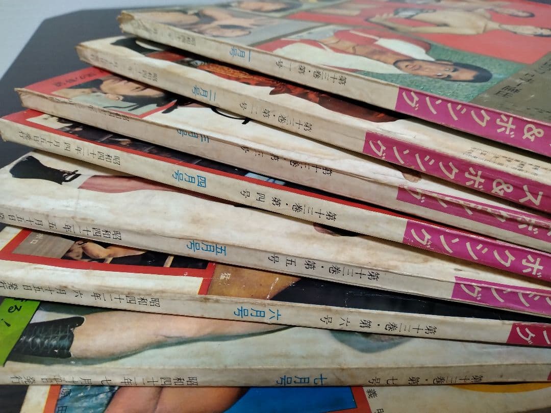 プロレス&ボクシング 1967年全巻　12冊