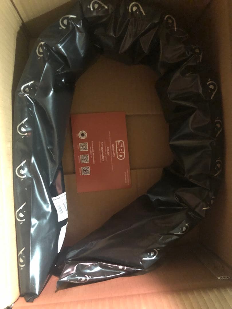 新品未開封 SBD パワーリフティングベルト Forge M 13mm オレンジ