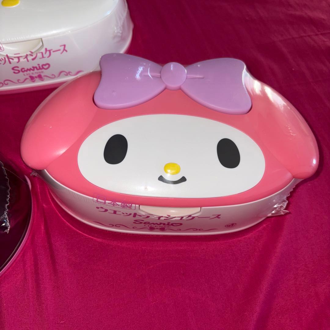 サンリオ ウェットティッシュケース キティ マイメロ クロミ 廃盤品