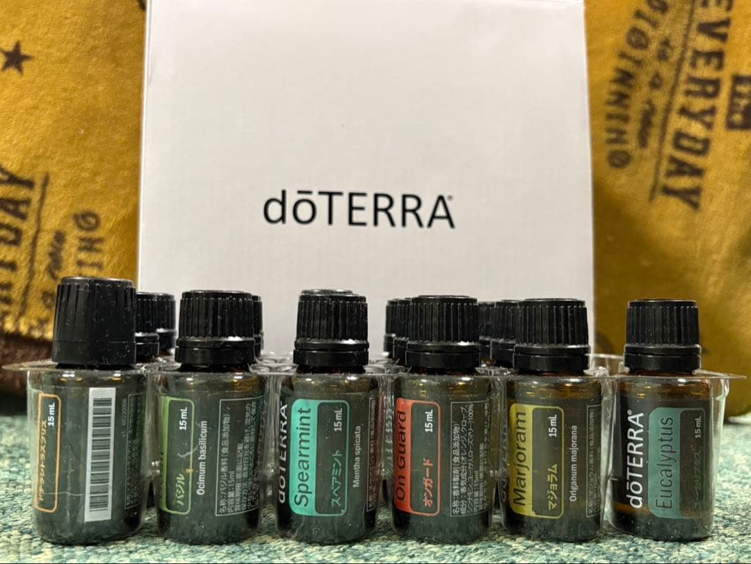 doTERRA エッセンシャルオイル15mm ココナッツオイル ミニボトル2mm