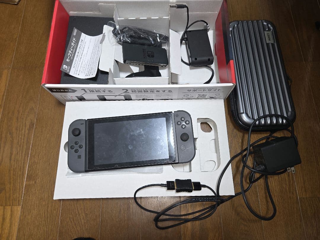 Nintendo Switch バッテリー強化版(メモリ, ケース付)