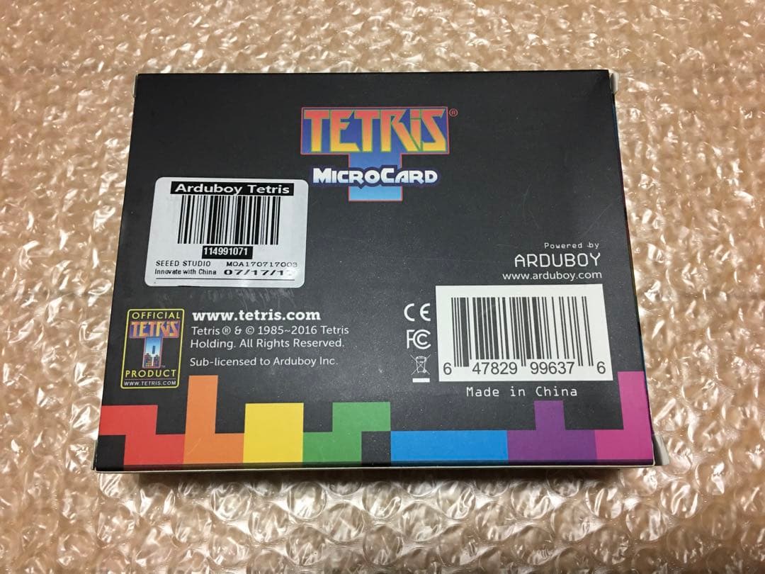 その他 Tetris MicroCard