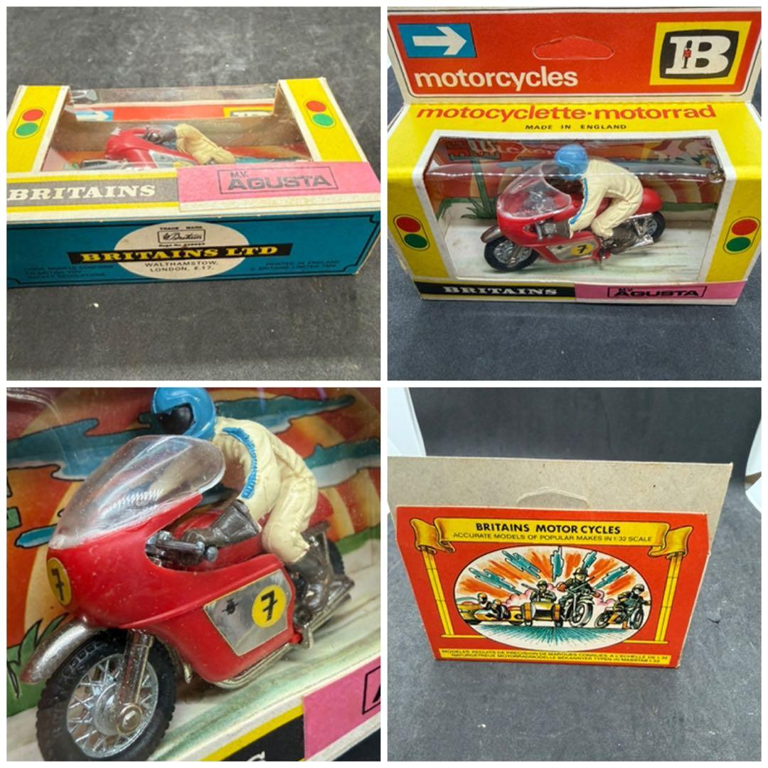 BRITAINS 英国製 モーターサイクル フィギュア 大量まとめ売り 12点