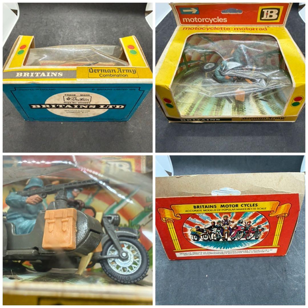 BRITAINS 英国製 モーターサイクル フィギュア 大量まとめ売り 12点