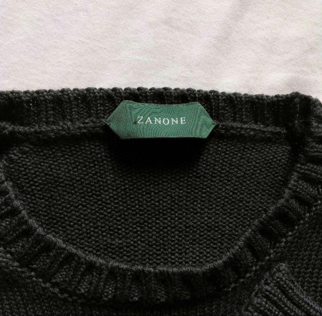 ZANONE バージンウール　クルーネックニット