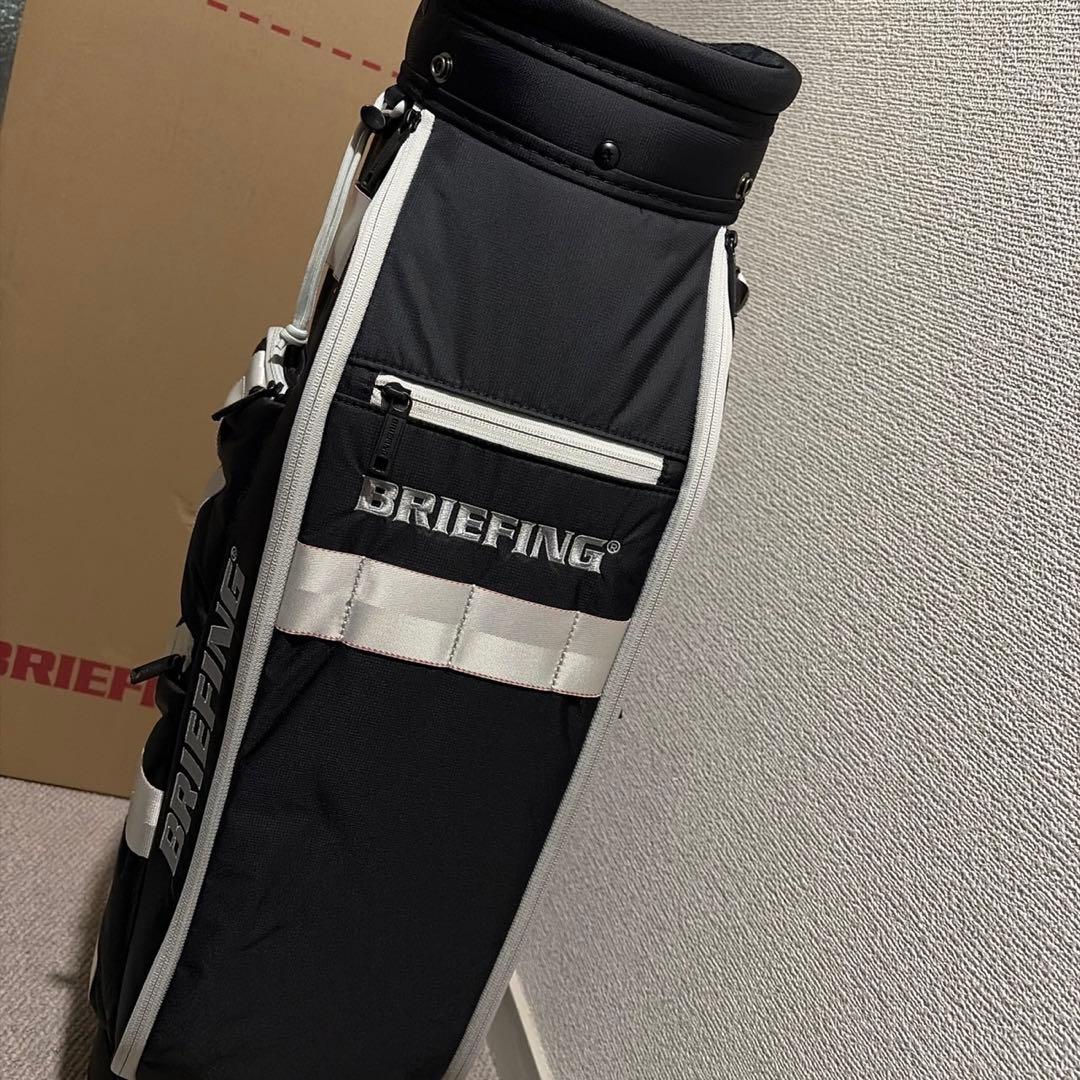 ブリーフィング　キャディバック　CR-6 ライトグレー　ポーチ無し