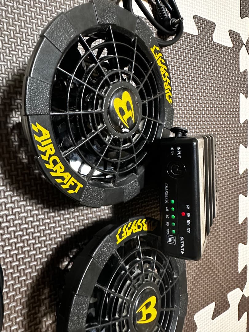 空調服 エアークラフト バートル 12V セット AC230 バッテリーセット