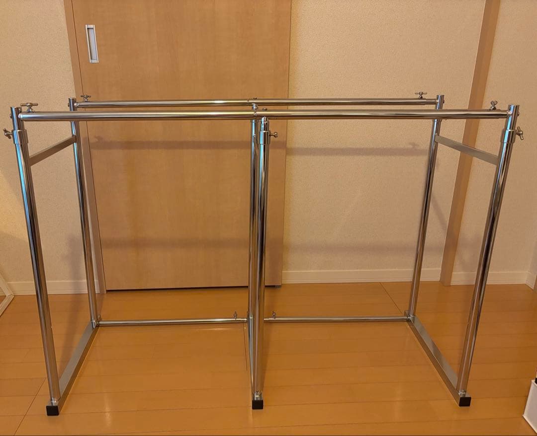 【美品】頑丈押入れハンガーラック