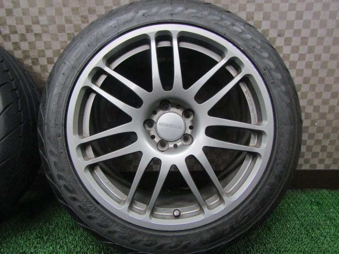 ☆送料込☆バリ溝☆良好品☆ブリヂストン製☆鍛造品☆プロドライブ 17インチ 4本