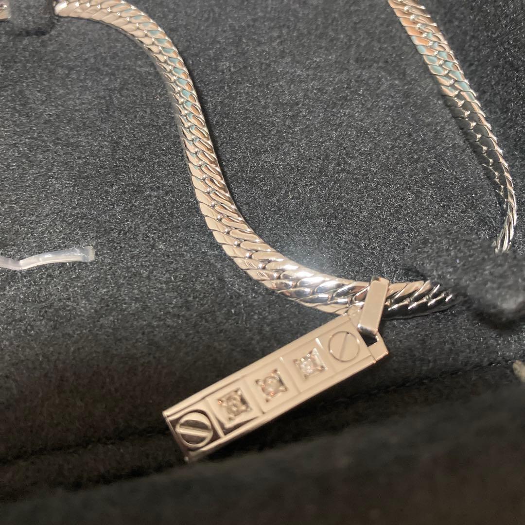 【証明書付き】ゲルマニウムブレスレット 石付き シルバー調 箱あり