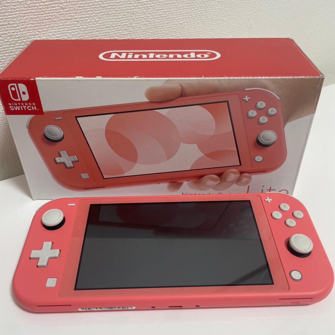 Nintendo Switch Lite ピンク 本体 + 桃鉄ソフト+箱付き