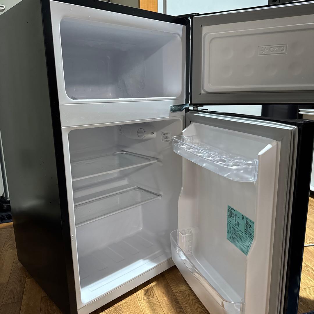 ハイアール冷蔵庫 BR-B5A ブラック 85L 2024年製