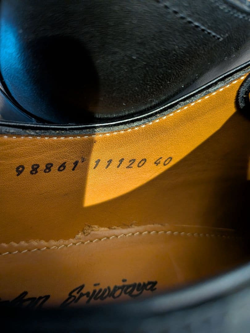 ドレスシューズ メンズ 黒 Jalan Sriwijaya