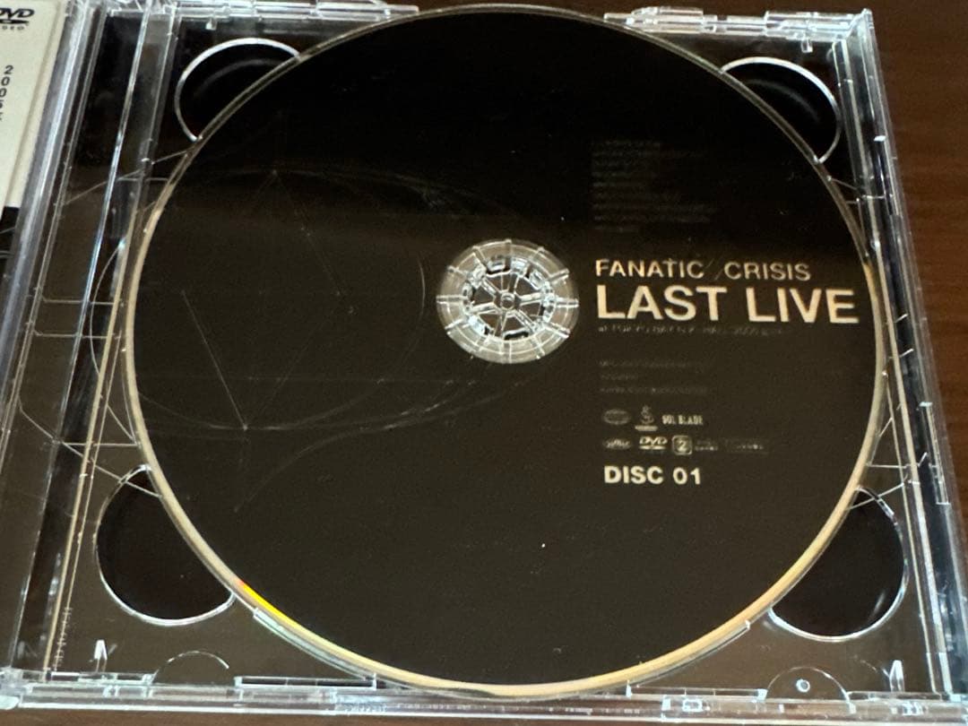 [レア] 【帯付き】FANATIC◇CRISIS/LAST LIVE〈2枚組〉