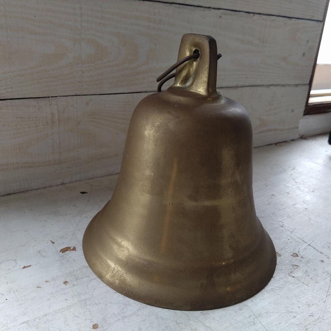 真鍮製　釣鐘　マリンベル