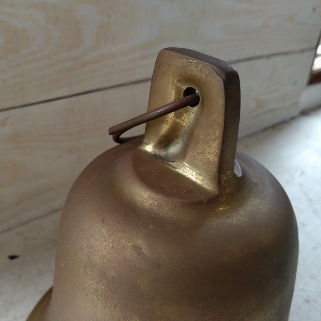 真鍮製　釣鐘　マリンベル