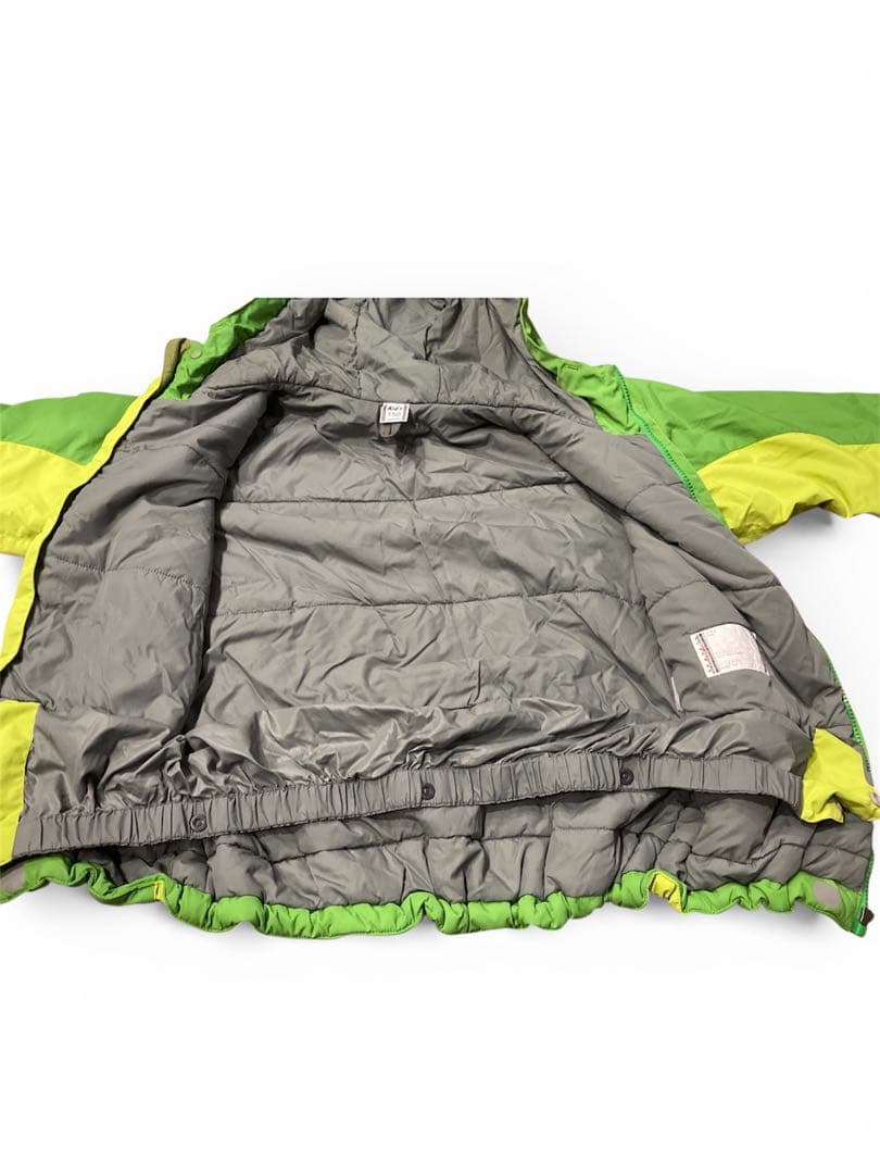 モンベル パウダーライト ジャケット・ビブ スキーウェア上下セット150