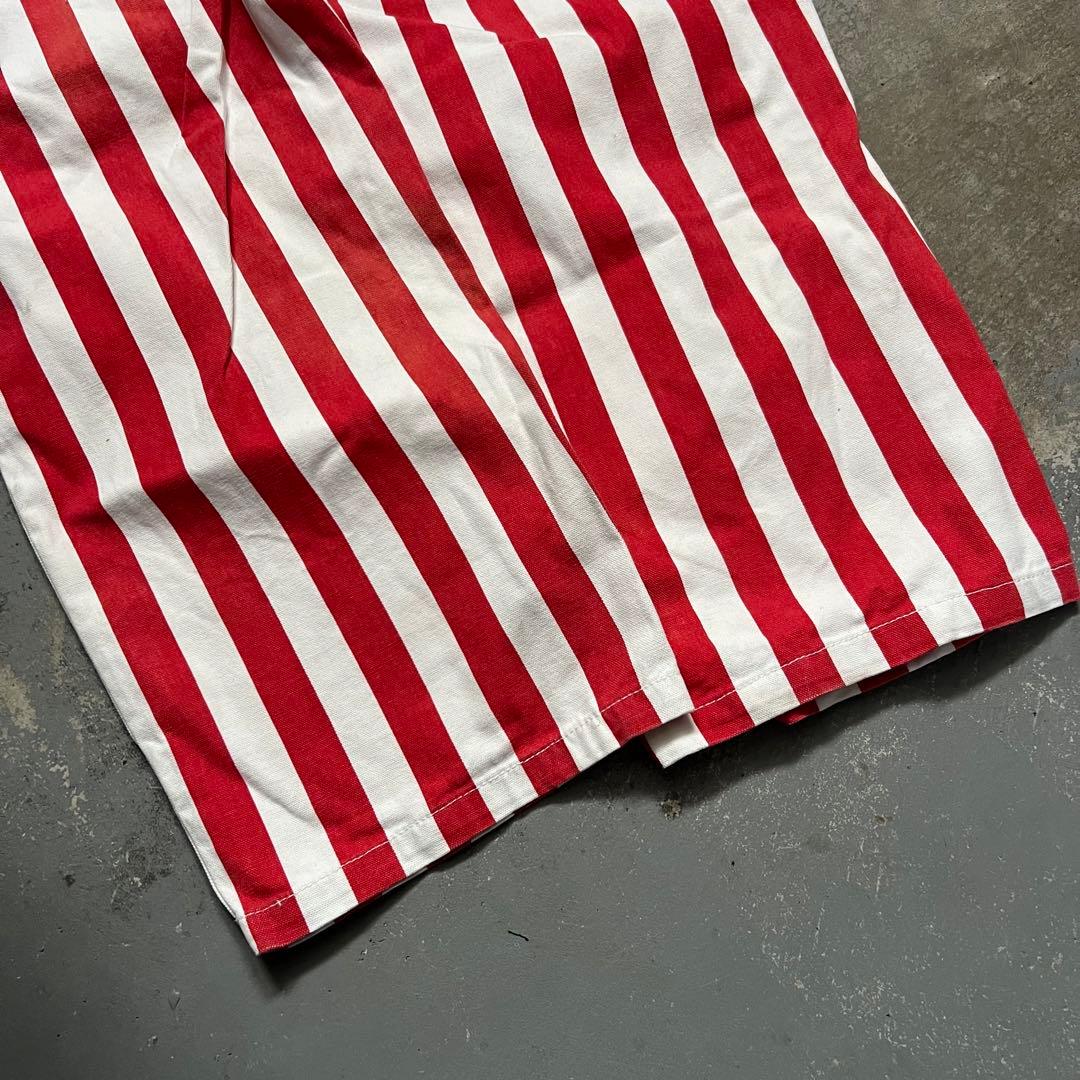 90s LIBERTY OVERALLS ストライプオーバーオール