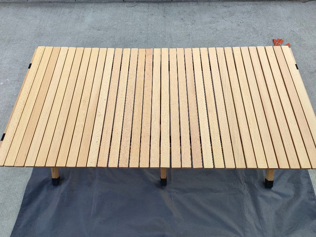 ハイランダー Hilander ウッドロールトップテーブル 120 収納バッグ付