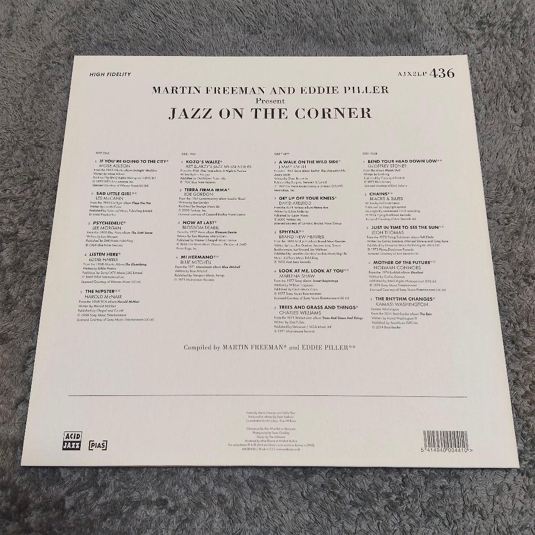 MARTIN FREEMAN …/JAZZ ON THE CORNER レコード