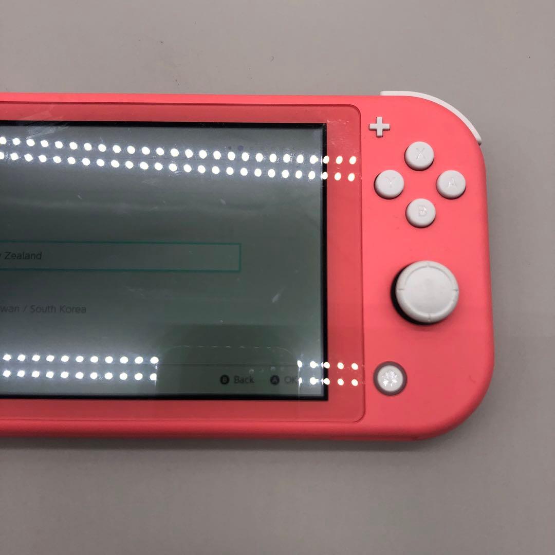 【美品】Nintendo Switch Lite ピンク 本体と充電器付き