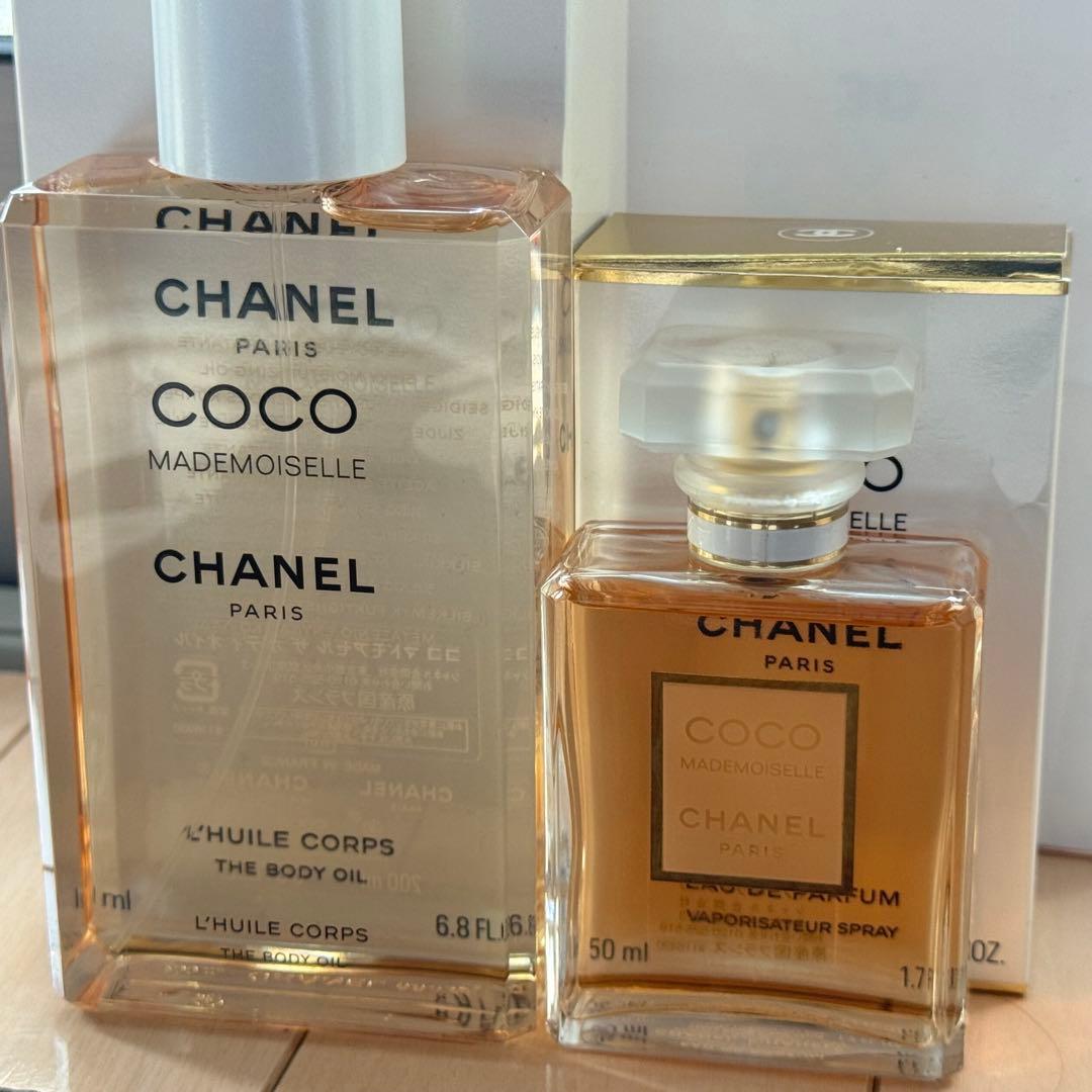 最終値下げ！CHANEL/ココマドモアゼル⚘パルファム+ボディオイルセット