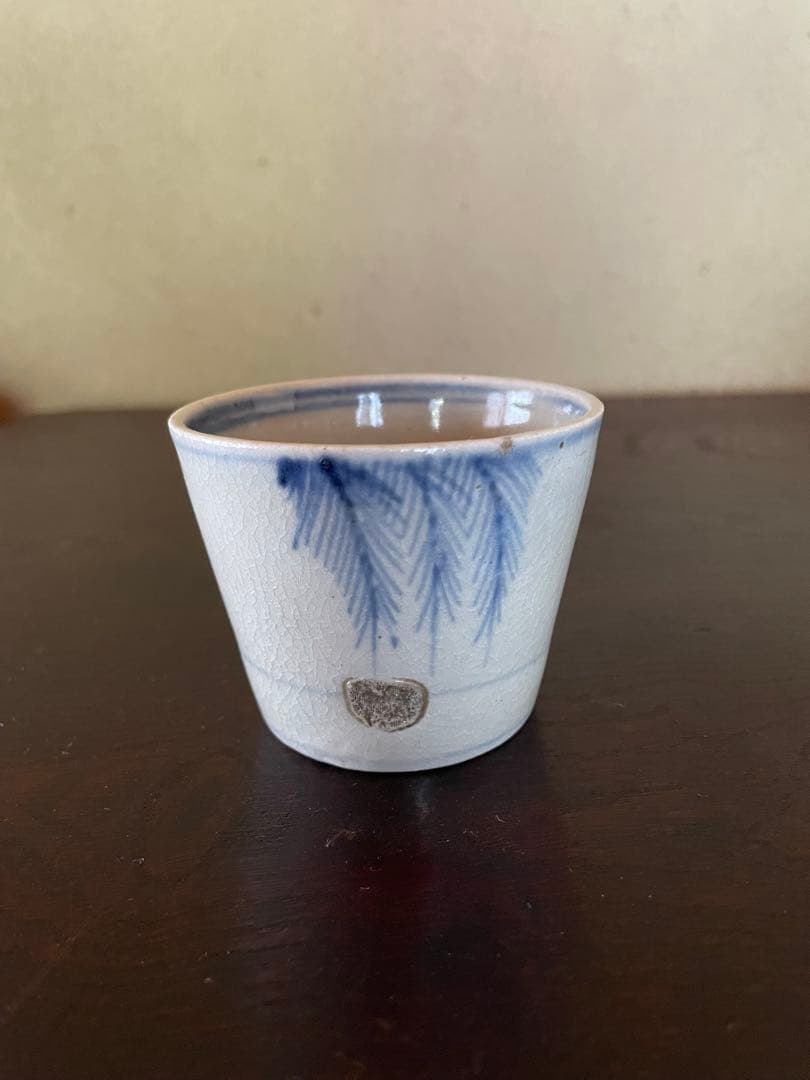 美濃太白手柳文蕎麦猪口