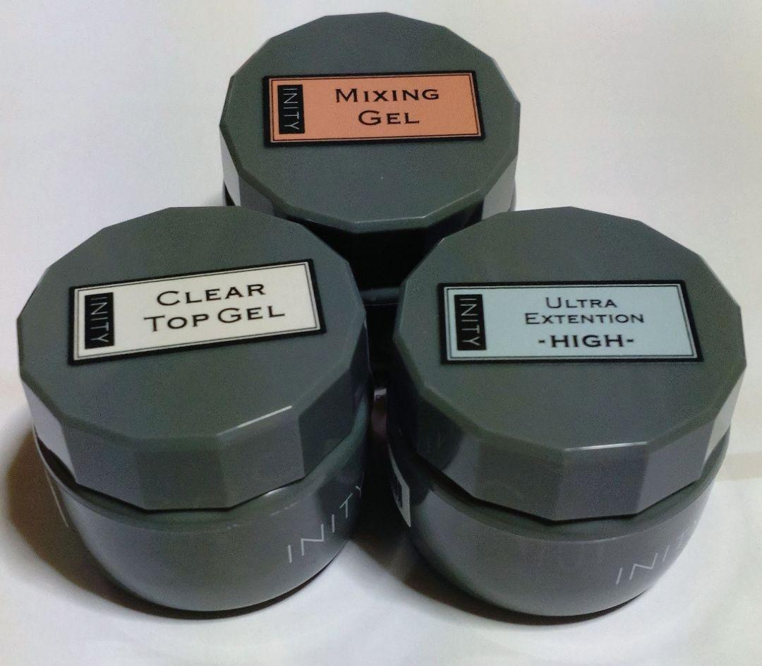 INITY クリアジェル クリアトップ ミキシング エクステンション 25g