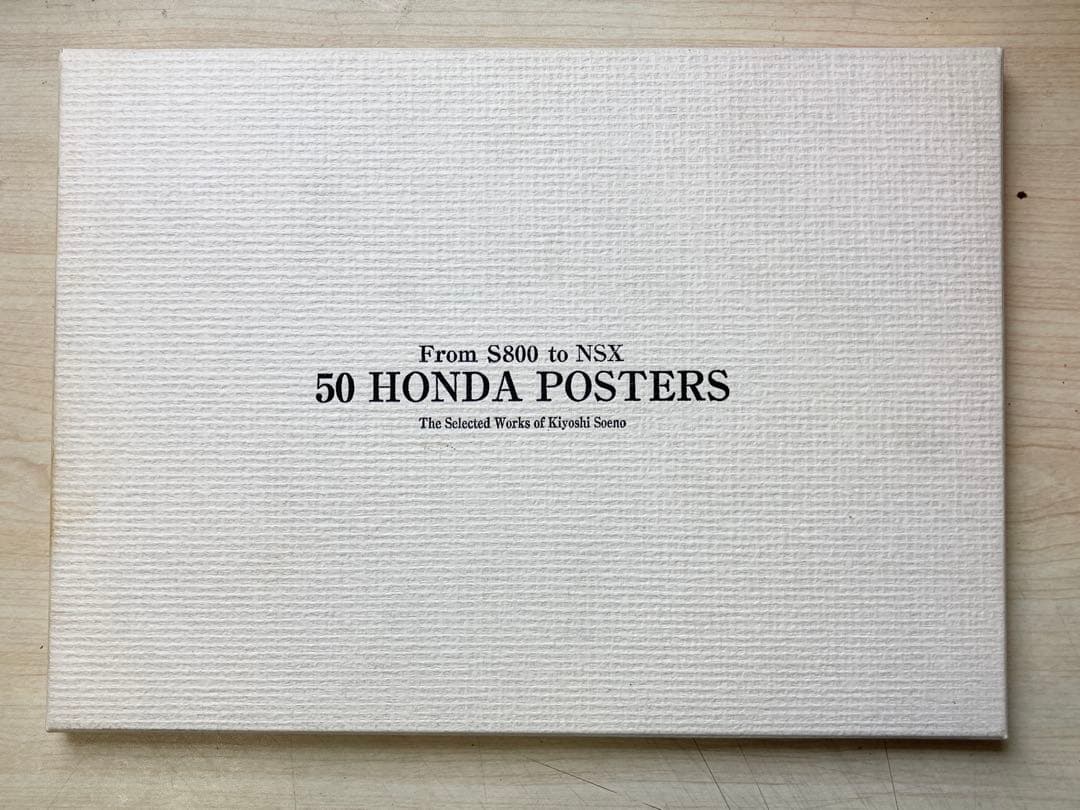 Mr.Hondaカメラマン、添野清作品集『50 HONDA POSTERS』