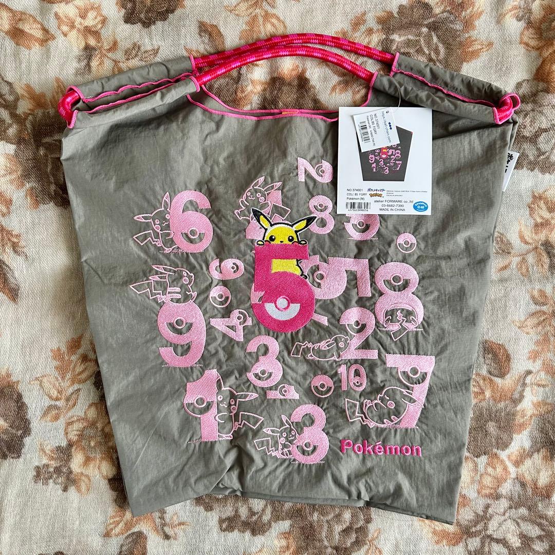 【店舗限定】ボールアンドチェーン×ポケットモンスター エコバッグセット M