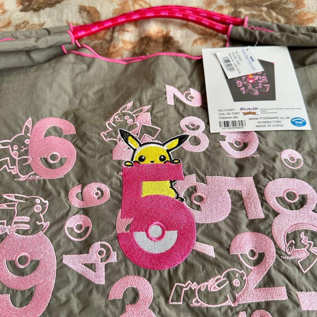 【店舗限定】ボールアンドチェーン×ポケットモンスター エコバッグセット M