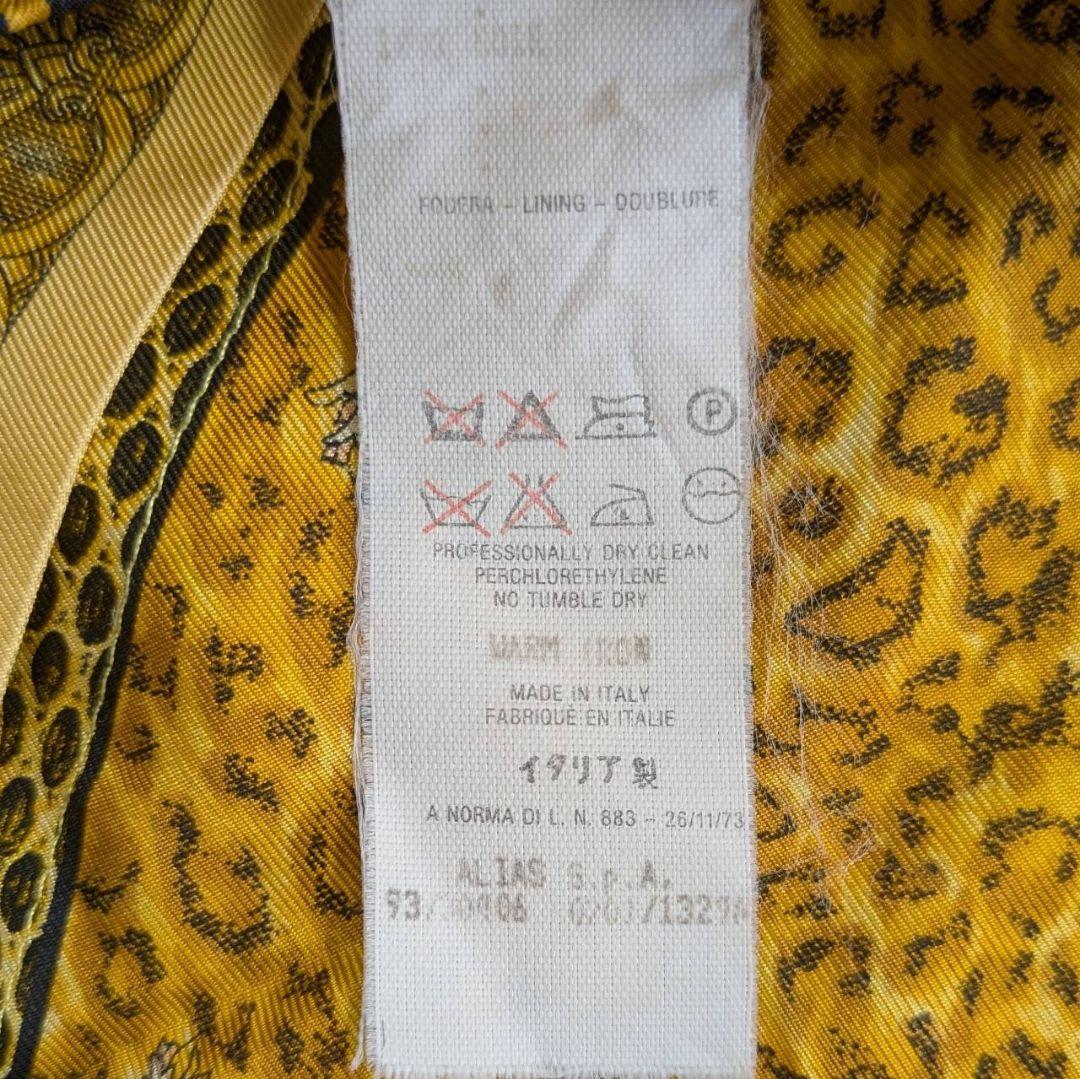 istante イスタンテ ヴェルサーチ シャツ シルク100% イタリア製