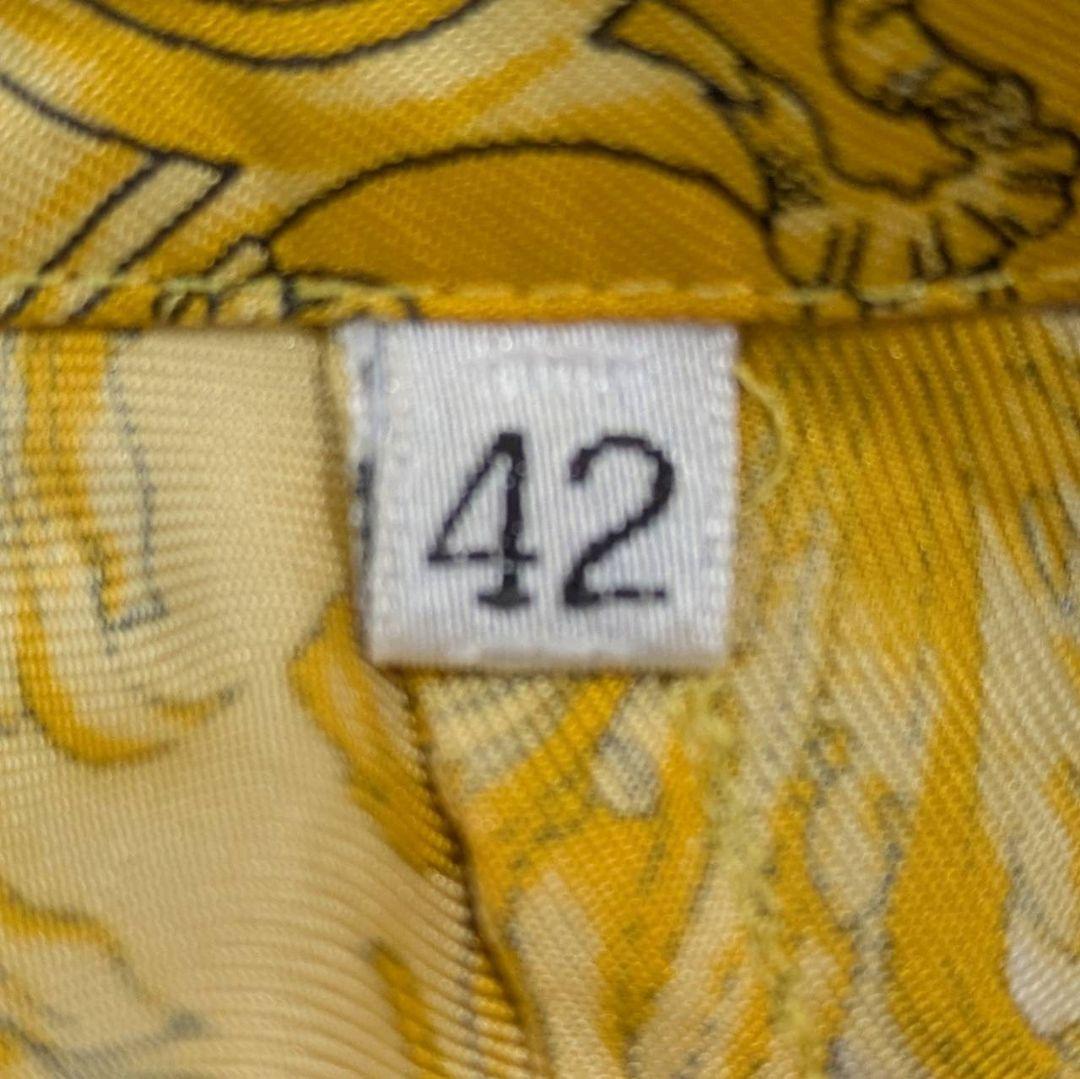 istante イスタンテ ヴェルサーチ シャツ シルク100% イタリア製