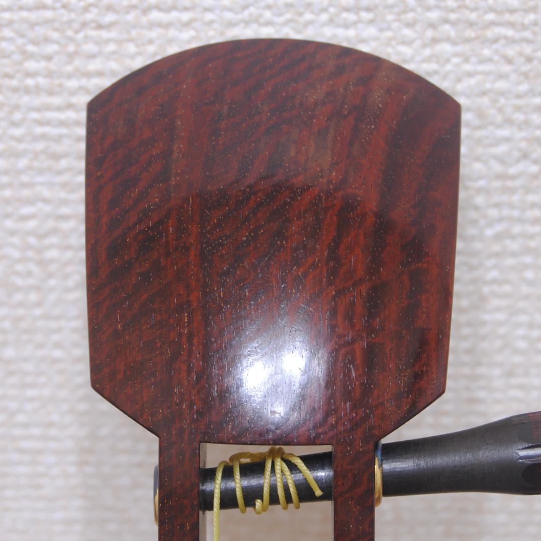 三味線 銀細 子持ち綾杉胴 中古 本体