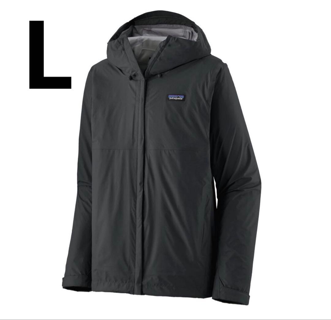 パタゴニア　トレントシェル　3L ナイロンジャケット　黒　Lサイズ　新品未使用