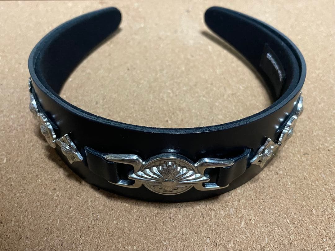 【TOGA PULLA】 Leather headband 2 カチューシャ