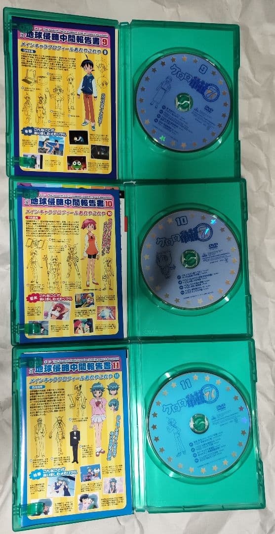 中古　ケロロ軍曹7thシーズン　視聴確認済み