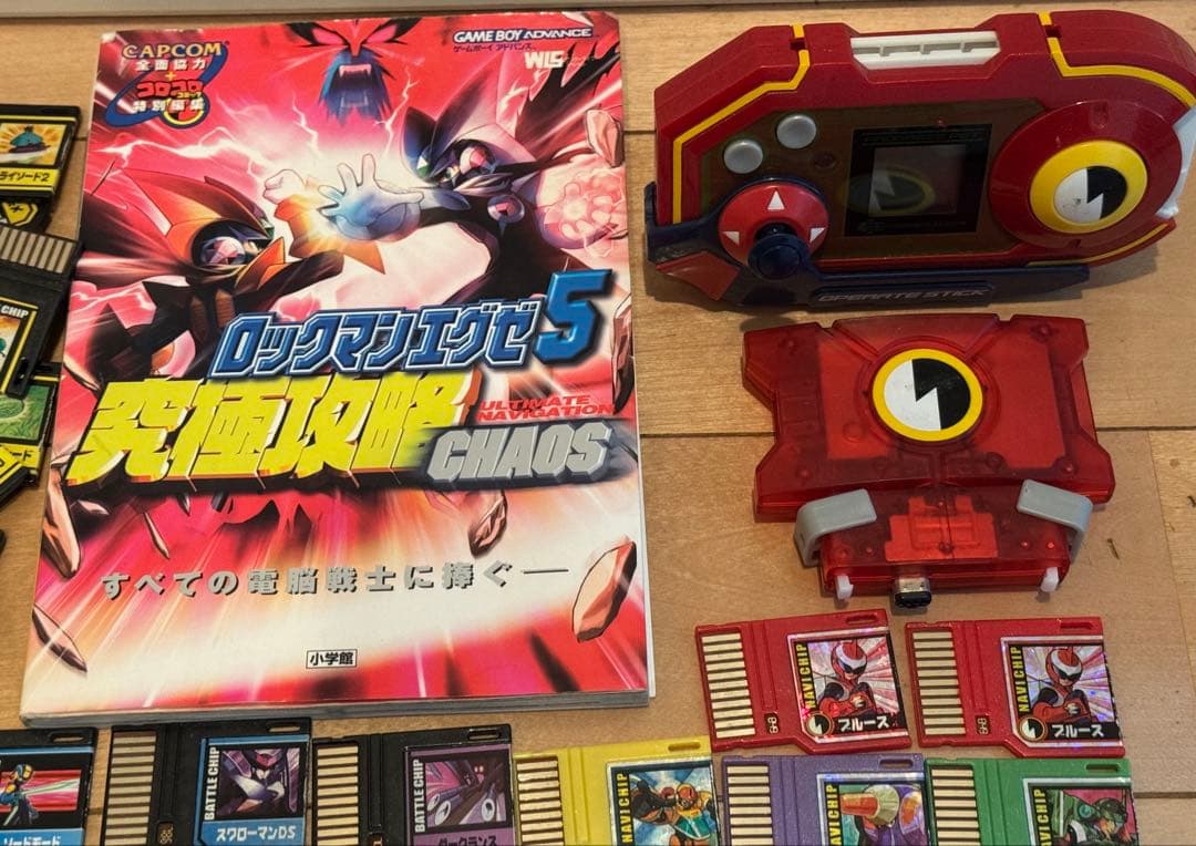 ロックマンエグゼ5 プログレスチップゲート バトルチップ PET ペット 貴重