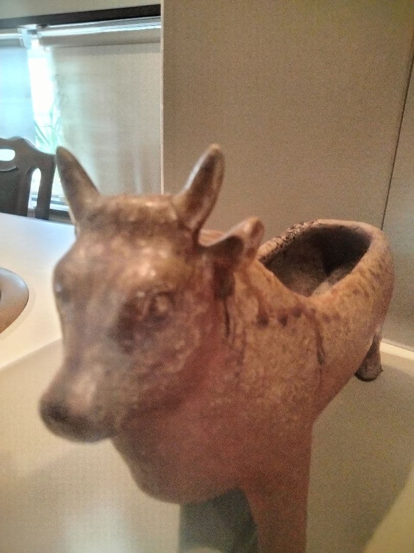 Bizen-yaki 備前焼　島村光　丑（良品）価格交渉出来ますので