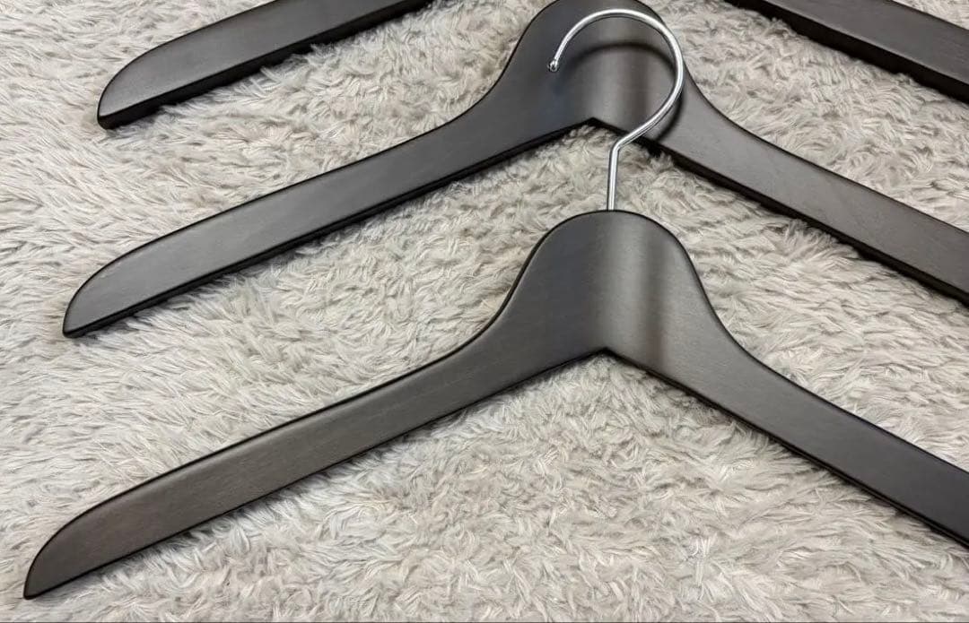 【ナカタハンガー】【4本組】【セット】【バラ売OK】幅 420mm 厚 15mm