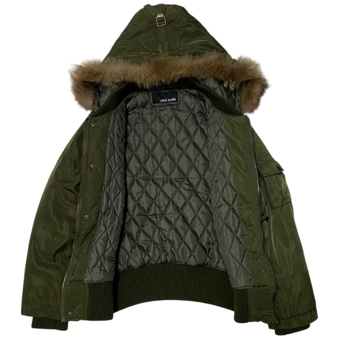 Y2K ファー ミリタリージャケット 平成ギャル archive お兄系