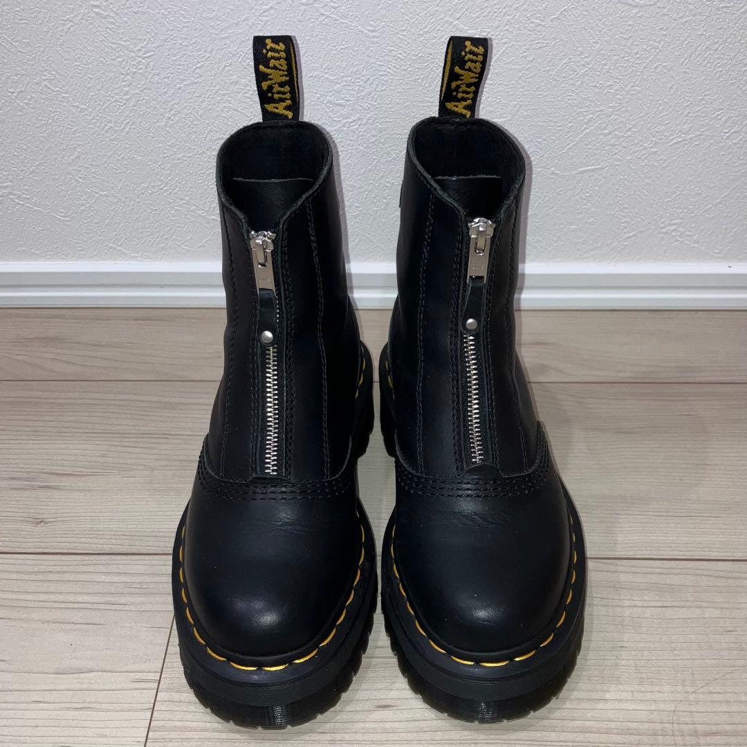 美品 23cm Dr.Martens JETTA 厚底 ジッパー ブーツ UK4