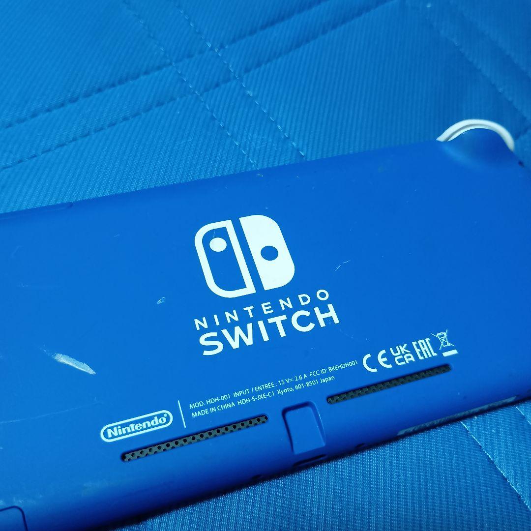 合馬公式アカウント　Nintendo Switch Lite本体 ブルー