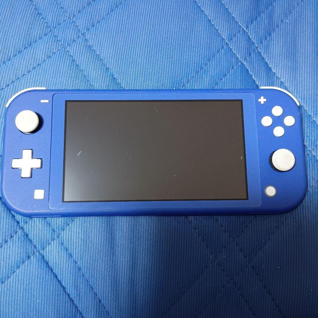 合馬公式アカウント　Nintendo Switch Lite本体 ブルー