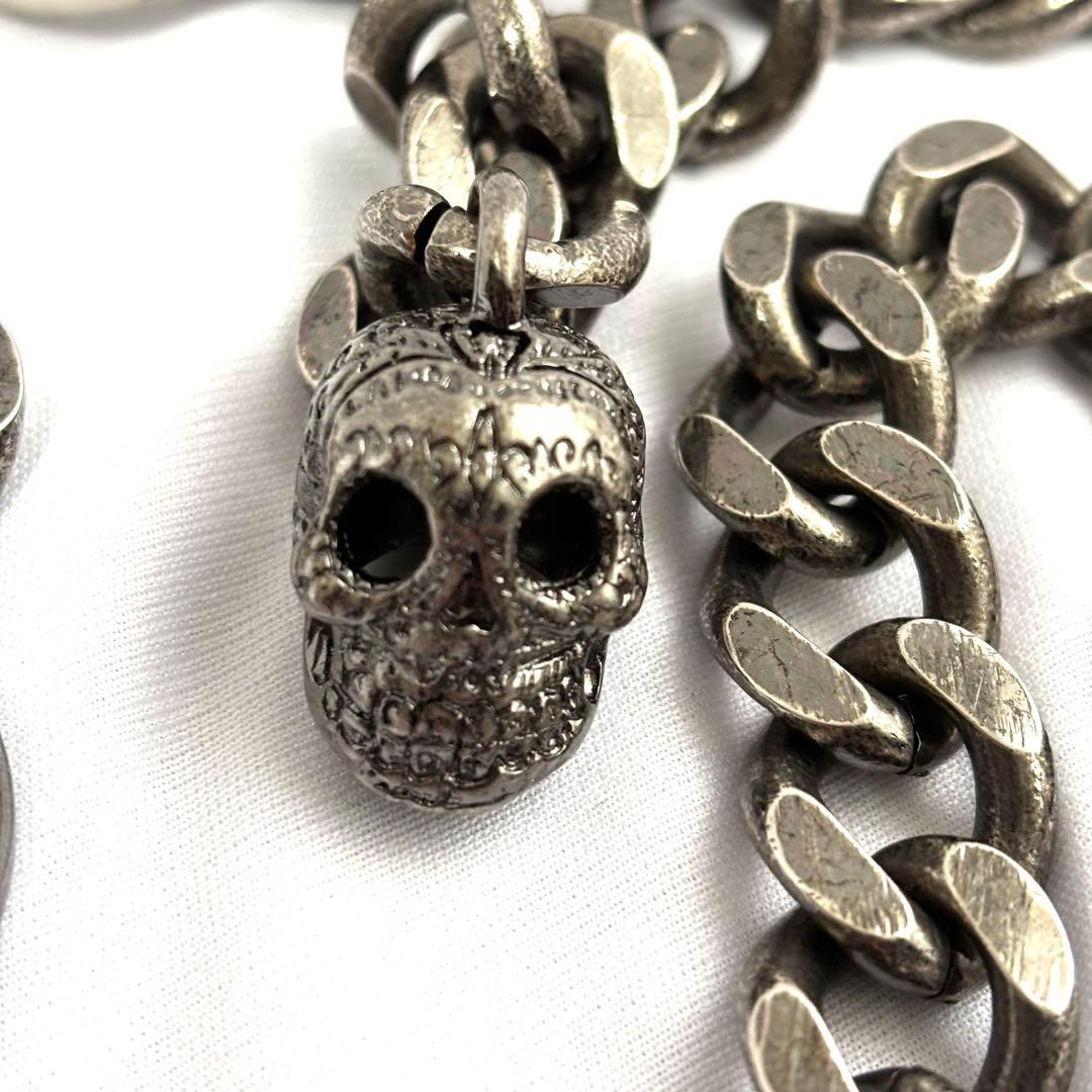 crimie クライミー ウォレットチェーン クロス ドクロ 十字架 スカル