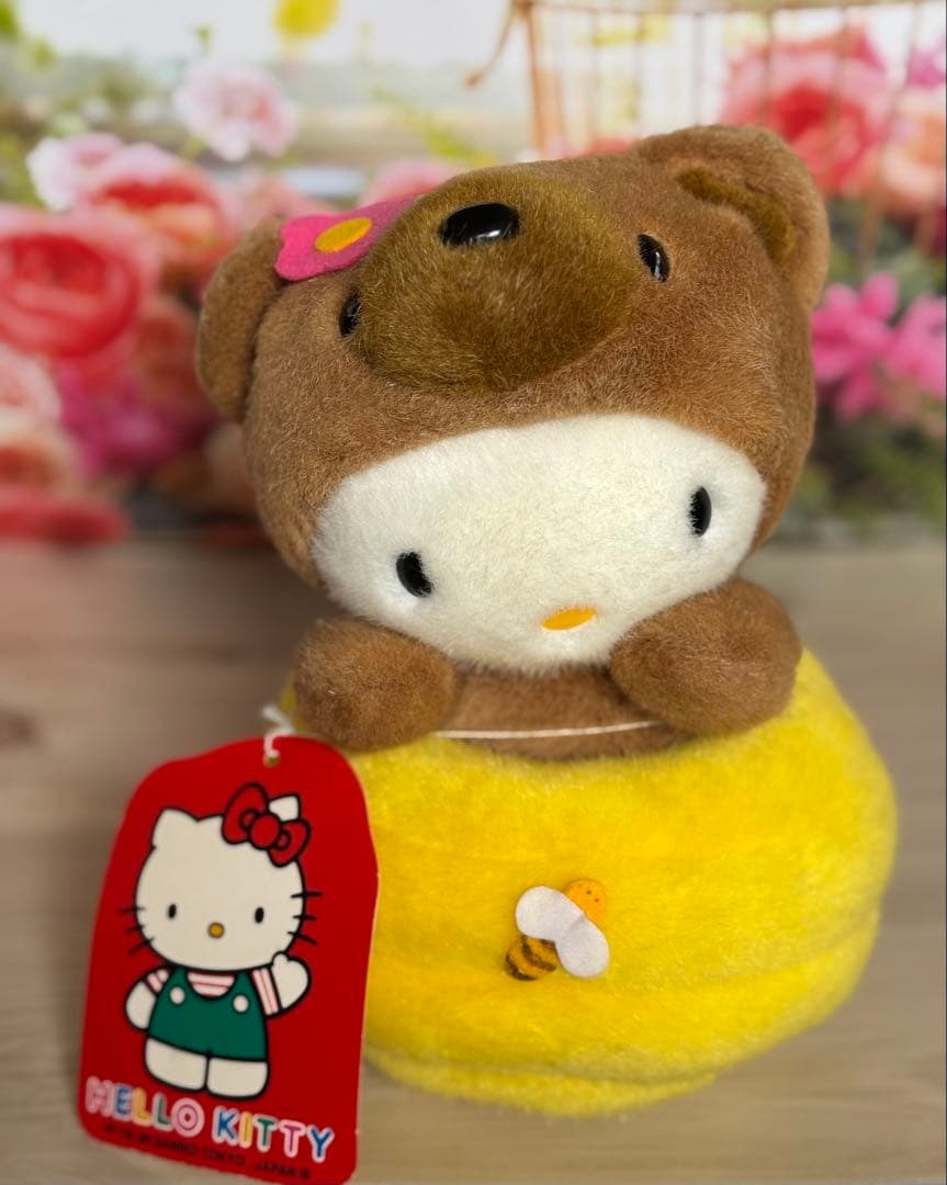 キティ　くま　ぬいぐるみ