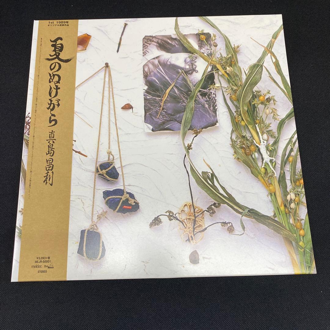 真島昌利／夏のぬけがら 12インチアナログレコード