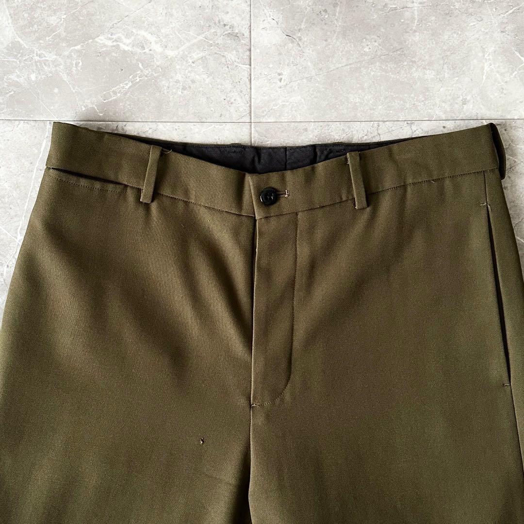 ATON BACK SATIN BASIC PANTS スラックス サイズL 6