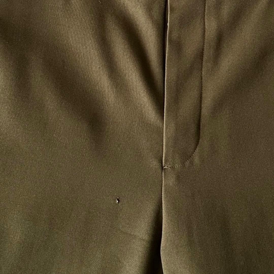 ATON BACK SATIN BASIC PANTS スラックス サイズL 6