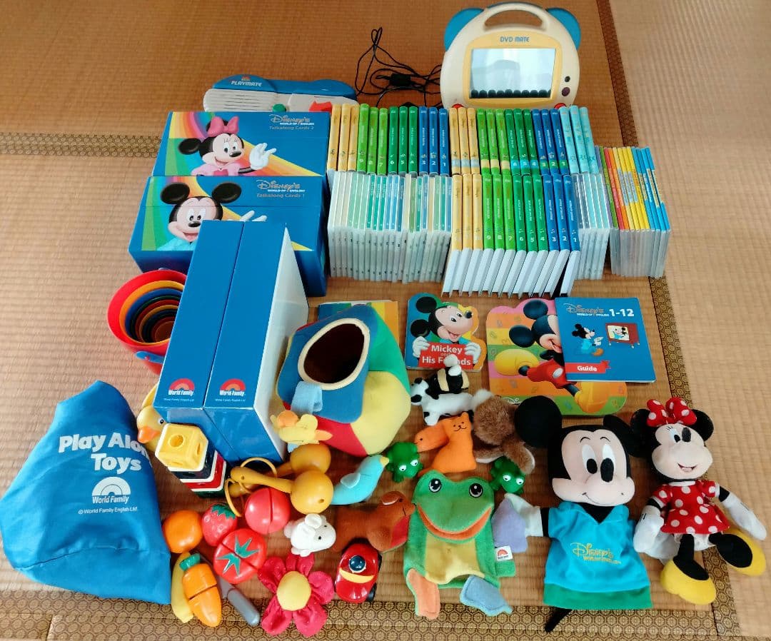 DWE ディズニー 知育玩具セット 英語教材